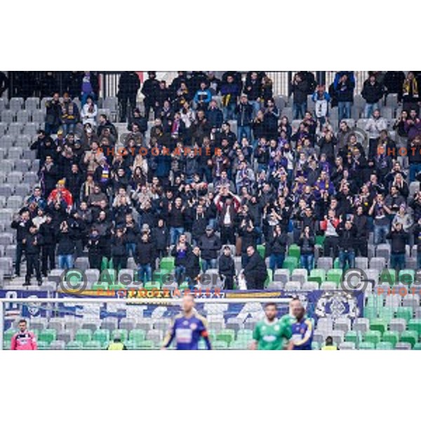 Viole in action during football match Olimpija - Maribor, Round 4 of Prvaliga Telekom 2013-14 , Stozice , Ljubljana, 02.03.2014