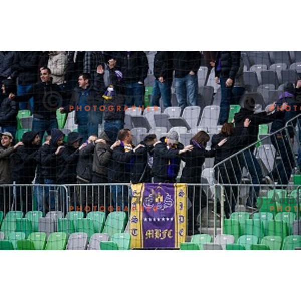 Viole in action during football match Olimpija - Maribor, Round 4 of Prvaliga Telekom 2013-14 , Stozice , Ljubljana, 02.03.2014