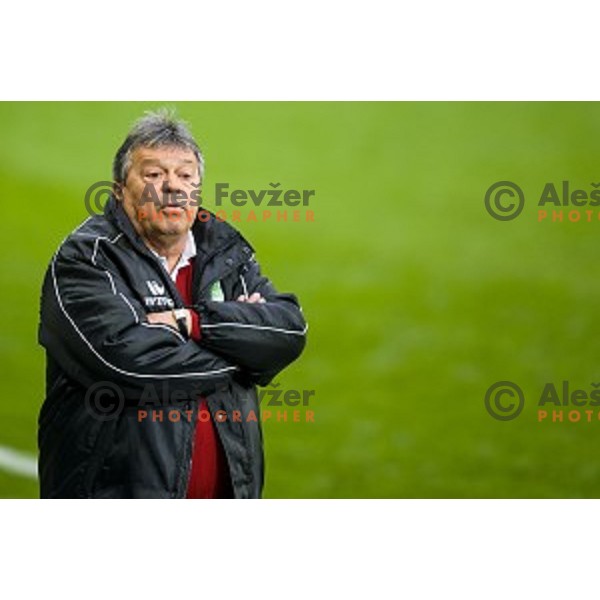Milorad Kosanovic in action during football match Olimpija - Maribor, Round 4 of Prvaliga Telekom 2013-14 , Stozice , Ljubljana, 02.03.2014