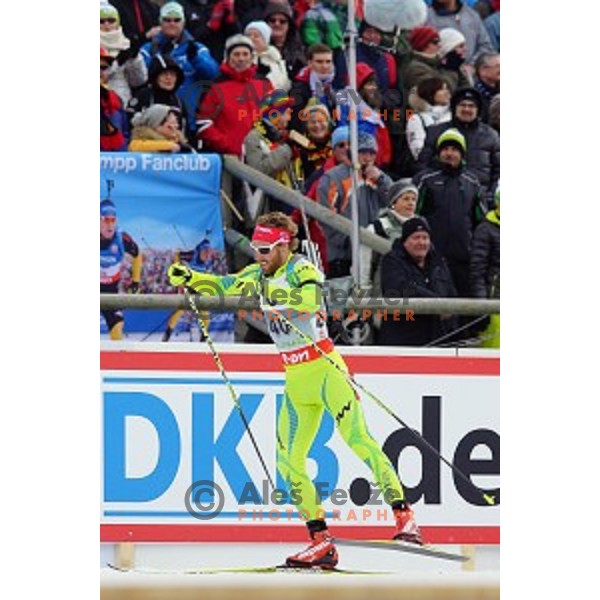 Klemen Bauer of Slovenia competing in Men