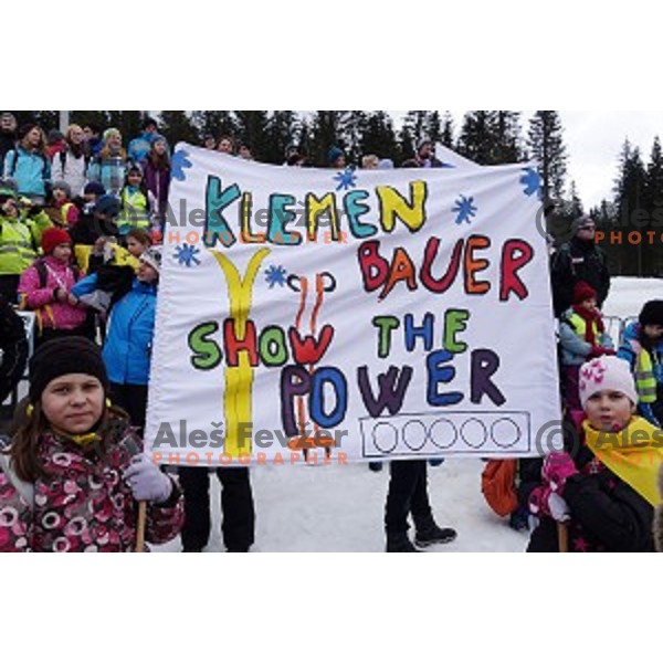 Men\'s 10 km Sprint race in IBU World Cup Biathlon at Pokljuka, Slovenia on March 6, 2014