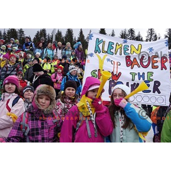 Men\'s 10 km Sprint race in IBU World Cup Biathlon at Pokljuka, Slovenia on March 6, 2014