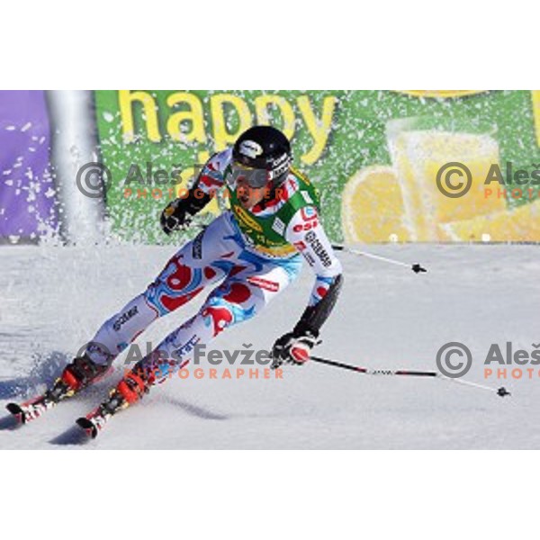 at AUDI FIS Ski World Cup Giant Slalom for 53.Vitranc Cup in Kranjska gora, Slovenia on March 8, 2014