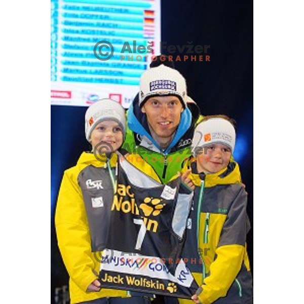 Draw of starting numbers for AUDI FIS World Cup Slalom for 53.Vitranc Cup in Kranjska gora, Slovenia on March 8, 2014