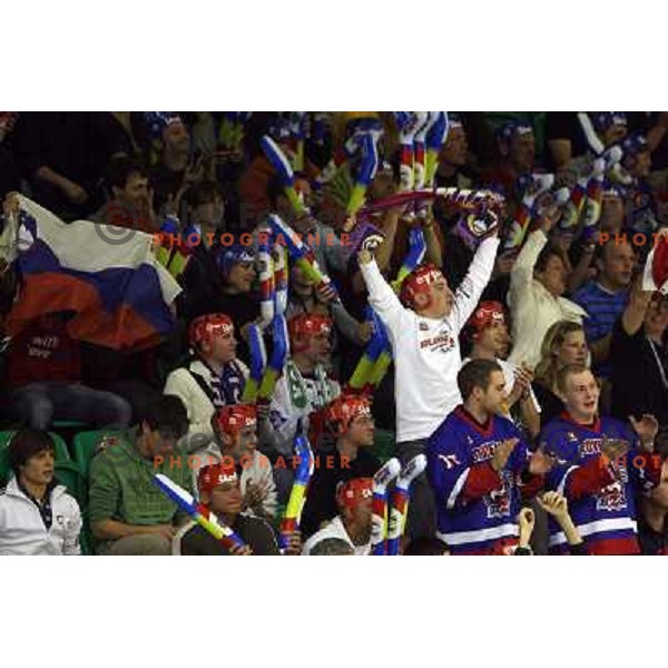 Slovenia supporters at match Slovenia- Romania in Ljubljana.Photo by Ales Fevzer 