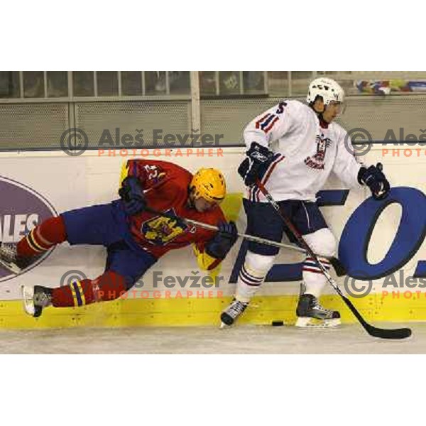 Robar (5)at match Slovenia- Romania at World Championship Division 1 group B in Ljubljana.Photo by Ales Fevzer 