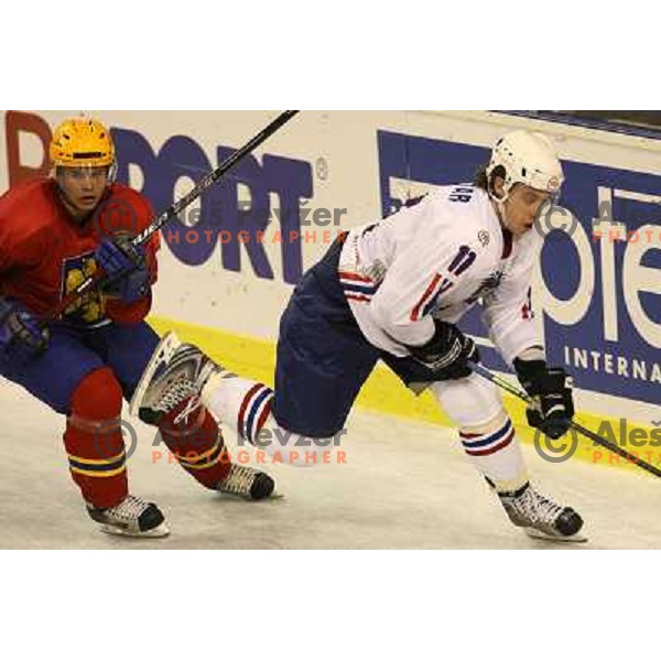 Kopitar at match Slovenia- Romania at World Championship Division 1 group B in Ljubljana.Photo by Ales Fevzer 