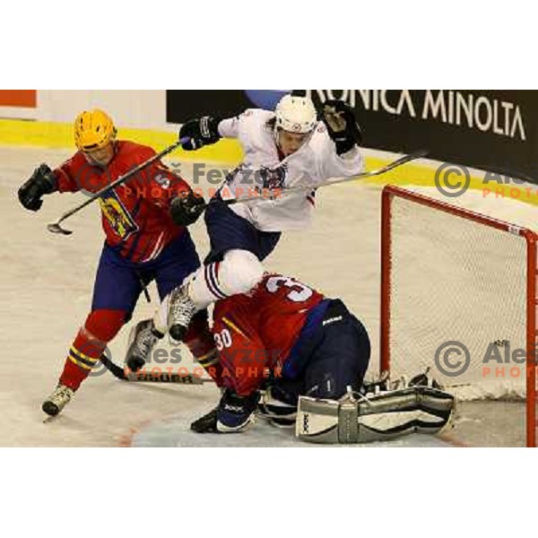 Anze Kopitar at match Slovenia- Romania at World Championship Division 1 group B in Ljubljana.Photo by Ales Fevzer 