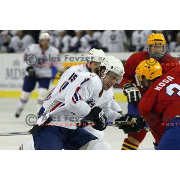 Kopitar at match Slovenia- Romania at World Championship Division 1 group B in Ljubljana.Photo by Ales Fevzer 