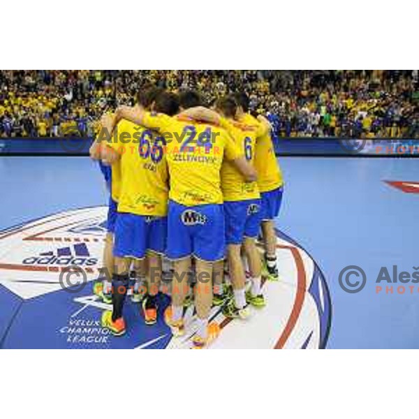 of Celje PL in action during handball match Celje Pivovarna Lasko-Flensburg in eight-final of EHF Men