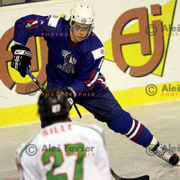 Kopitar at match Slovenia- Hungary at World Championship Division 1 group B in Ljubljana.Photo by Ales Fevzer 