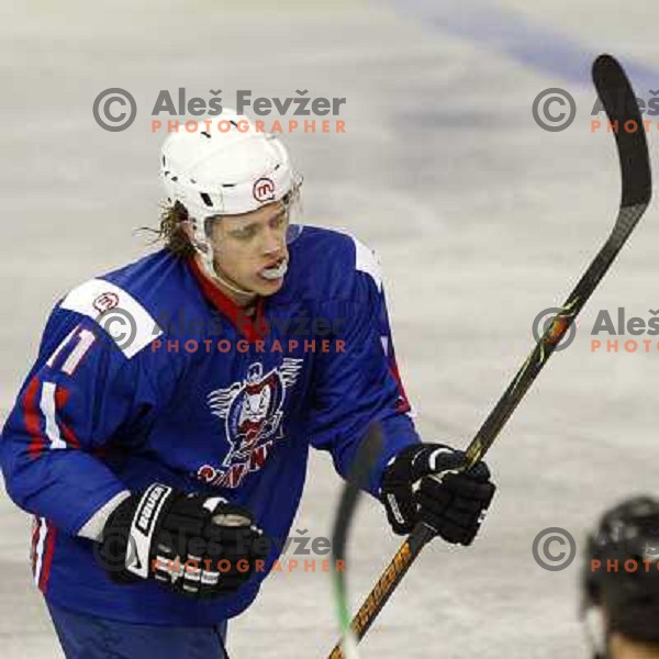 Kopitar at match Slovenia- Hungary at World Championship Division 1 group B in Ljubljana.Photo by Ales Fevzer 