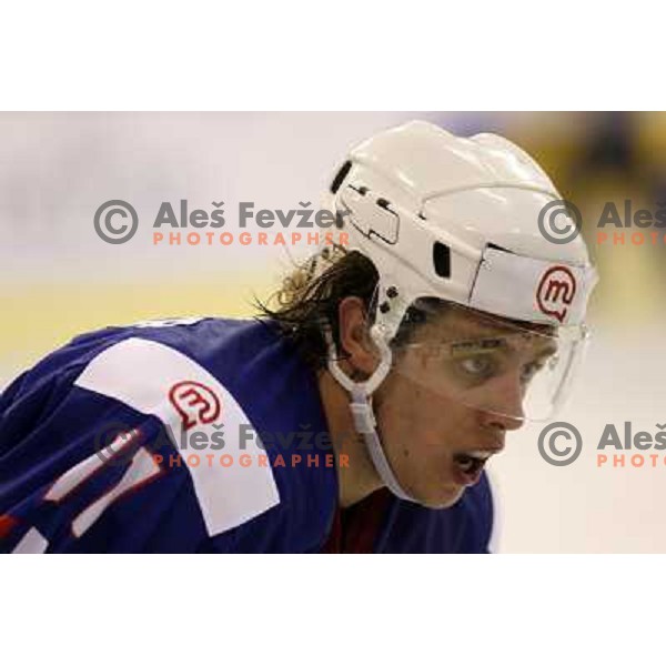 Kopitar at match Slovenia- Hungary at World Championship Division 1 group B in Ljubljana.Photo by Ales Fevzer 