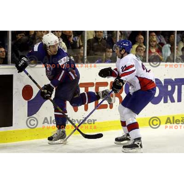 Kopitar at match Slovenia- Great Britain at World Championship Division 1 group B in Ljubljana.Photo by Ales Fevzer 