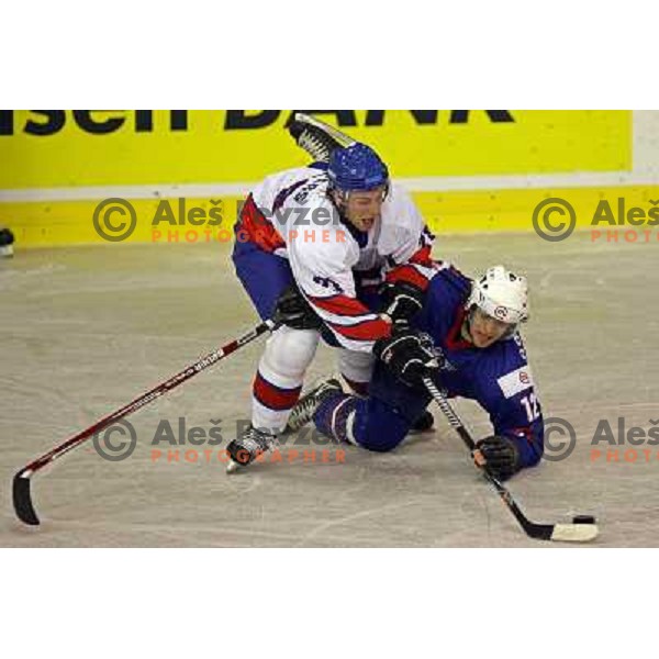 DAvid Rodman at match Slovenia- Great Britain at World Championship Division 1 group B in Ljubljana.Photo by Ales Fevzer 