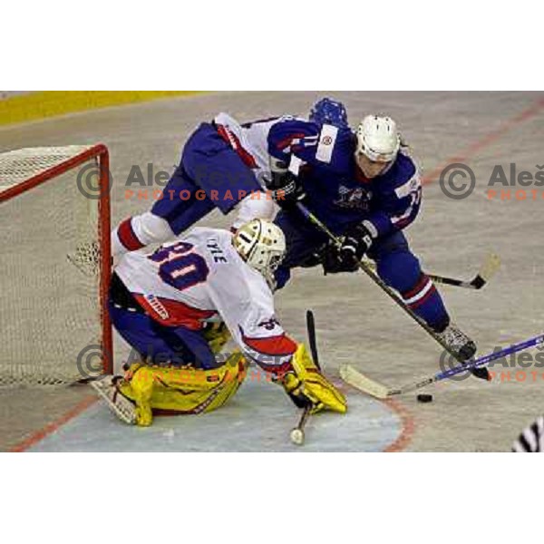 Kopitar at match Slovenia- Great Britain at World Championship Division 1 group B in Ljubljana.Photo by Ales Fevzer 