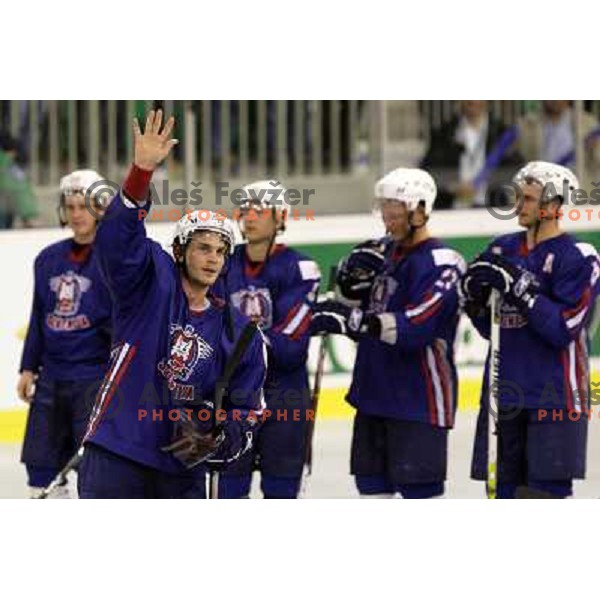 Poloncic at match Slovenia- Great Britain at World Championship Division 1 group B in Ljubljana.Photo by Ales Fevzer 