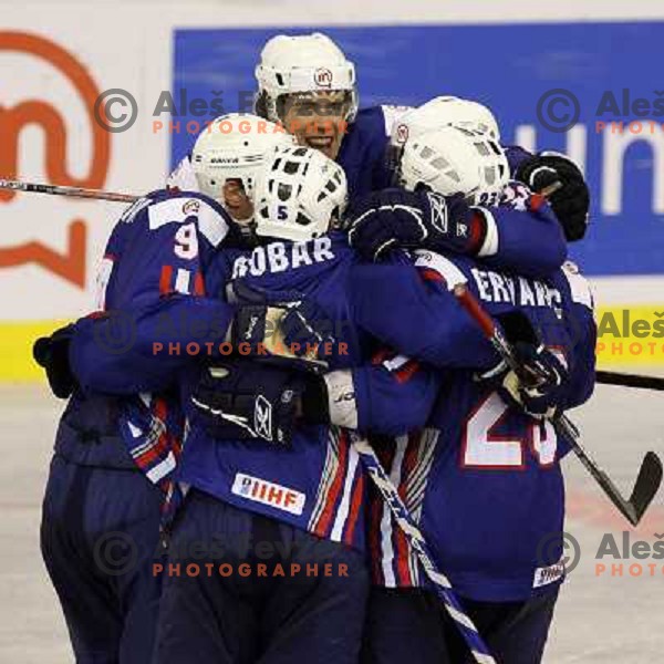 Kopitar at match Slovenia- Great Britain at World Championship Division 1 group B in Ljubljana.Photo by Ales Fevzer 