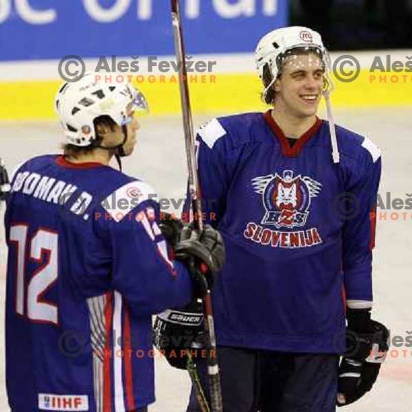 Kopitar at match Slovenia- Japan at World Championship Division 1 group B in Ljubljana.Photo by Ales Fevzer 