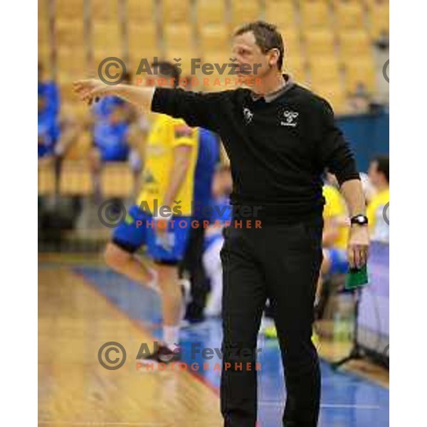Marko Sibila during 1.NLB leasing league handball match Celje PL- Maribor Branik, played in Arena Zlatorog, Celje, Slovenia on May 16, 2014