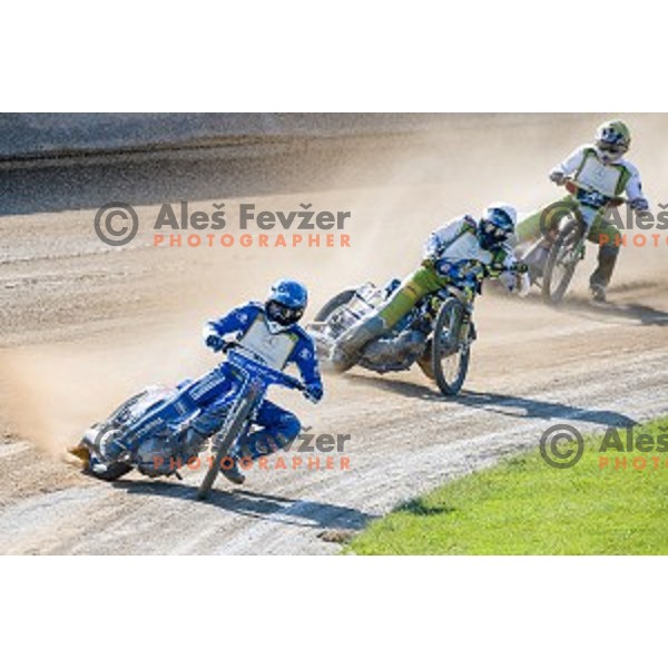 Matej Zagar, Matic Vodrih at speedway race for the 2014 FIM Speedway Grand Prix World Championship Qualifying Round 2, Ljubljana, Slovenia, 07.06.2014