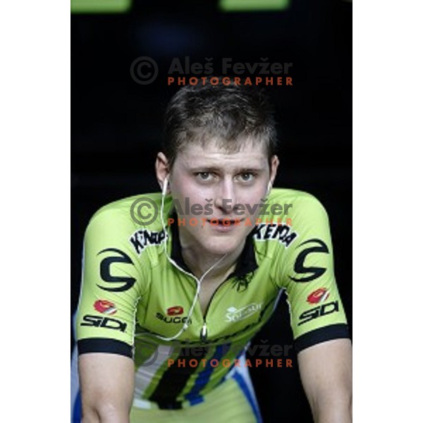 Matej Mohoric of Slovenia at Tour de Slovenie first stage- 8.8 km time trial in Ljubljana, Slovenia on June 19, 2014