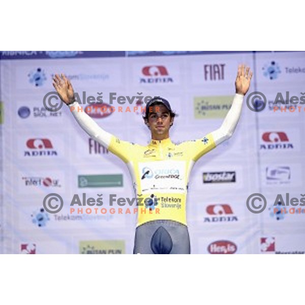 Michael Matthews (AUS) winner of Tour de Slovenie first stage- 8.8 km time trial in Ljubljana, Slovenia on June 19, 2014