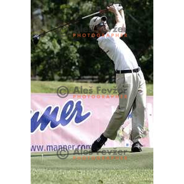 Slovenia team for Long Drivers European tour during practice session at Arboretum Golf Course, Kamnik on June 19, 2014