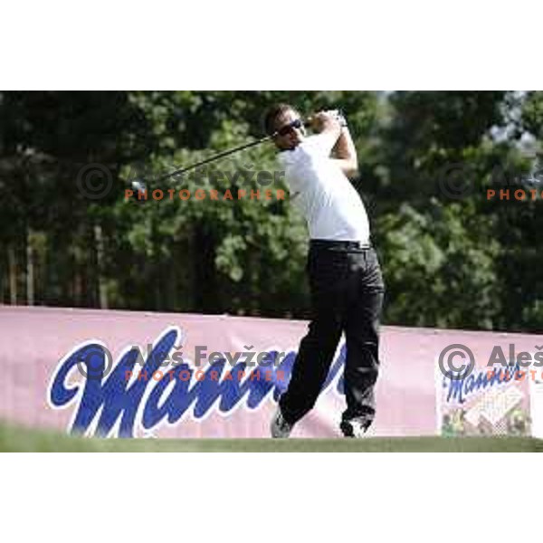 Slovenia team for Long Drivers European tour during practice session at Arboretum Golf Course, Kamnik on June 19, 2014