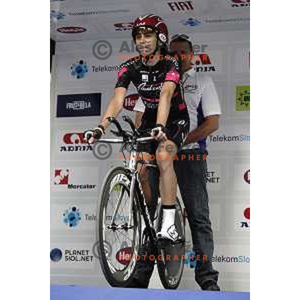 Marko Pavlic at Tour de Slovenie first stage- 8.8 km time trial in Ljubljana, Slovenia on June 19, 2014