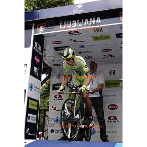 Tour de Slovenie first stage- 8.8 km time trial in Ljubljana, Slovenia on June 19, 2014