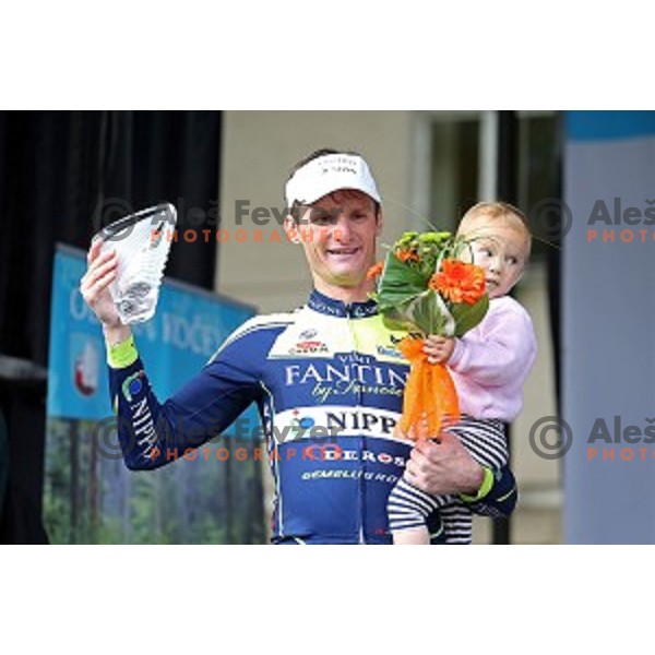 Grega Bole of Slovenia at Tour de Slovenie second stage Ribnica-Kocevje ( 160 km) on June 20, 2014