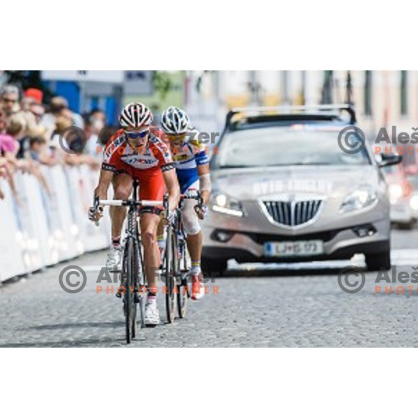 at finish of stage 4 of Tour de Slovenie, Novo Mesto, Slovenia, 22.06.2014