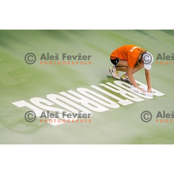 During first round of Tilia Slovenia Open-ATP Challenger Tour, played in SRC Marina, Portoroz, Slovenia, on July 8, 2014
