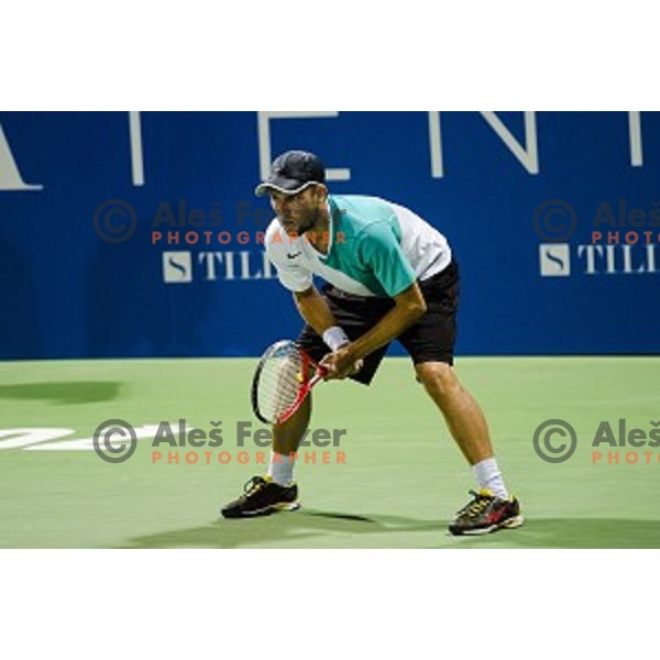 Tom Kocevar Desman of Slovenia in action during first round of Tilia Slovenia Open-ATP Challenger Tour, played in SRC Marina, Portoroz, Slovenia, on July 8, 2014