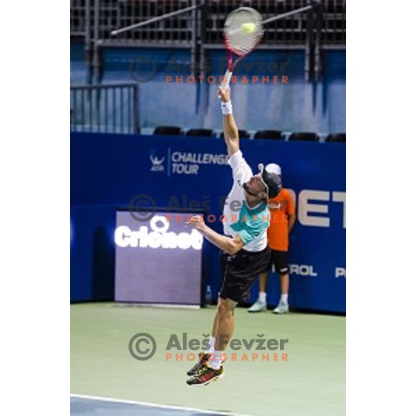 Tom Kocevar Desman of Slovenia in action during first round of Tilia Slovenia Open-ATP Challenger Tour, played in SRC Marina, Portoroz, Slovenia, on July 8, 2014