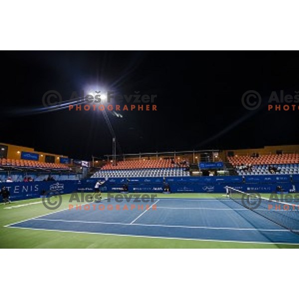 Tom Kocevar Desman of Slovenia in action during first round of Tilia Slovenia Open-ATP Challenger Tour, played in SRC Marina, Portoroz, Slovenia, on July 8, 2014