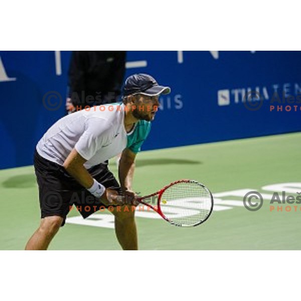 Tom Kocevar Desman of Slovenia in action during first round of Tilia Slovenia Open-ATP Challenger Tour, played in SRC Marina, Portoroz, Slovenia, on July 8, 2014