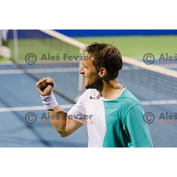 Tom Kocevar Desman of Slovenia in action during first round of Tilia Slovenia Open-ATP Challenger Tour, played in SRC Marina, Portoroz, Slovenia, on July 8, 2014
