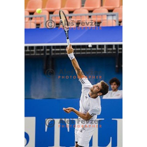 Ricardo Rodriguez Pace of Venezuela in action during second round of Tilia Slovenia Open-ATP Challenger Tour, played in SRC Marina, Portoroz, Slovenia, on July 10, 2014