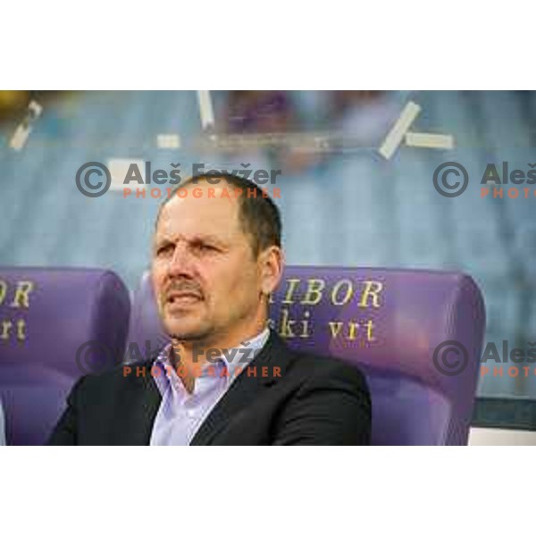 Ante Simundza (L-R) in action during football match NK Maribor - NK Rudar Velenje, round 1 of Prva liga Telekom Slovenije 2014-2015, Ljudski Vrt, Maribor, 19.7.2014