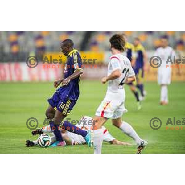 Mendy in action during football match NK Maribor - NK Rudar Velenje, round 1 of Prva liga Telekom Slovenije 2014-2015, Ljudski Vrt, Maribor, 19.7.2014