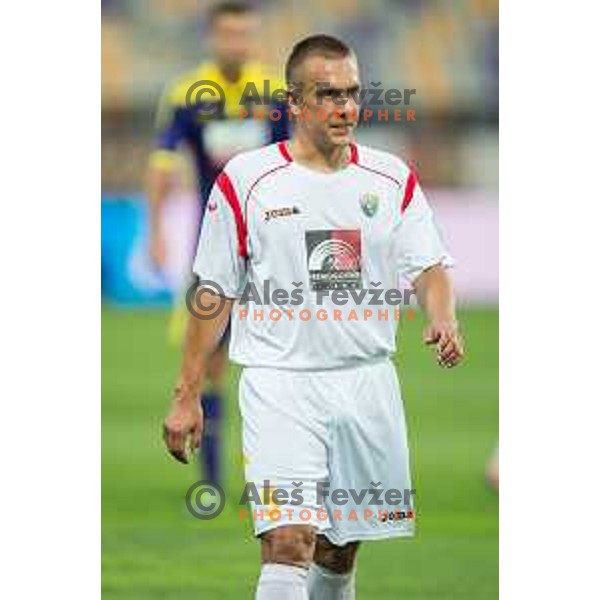 Nemanja Stjepanovic in action during football match NK Maribor - NK Rudar Velenje, round 1 of Prva liga Telekom Slovenije 2014-2015, Ljudski Vrt, Maribor, 19.7.2014