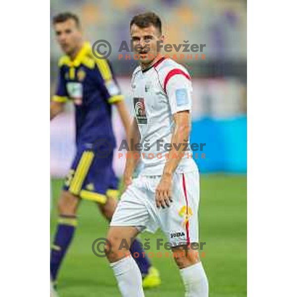Dalibor Radujko in action during football match NK Maribor - NK Rudar Velenje, round 1 of Prva liga Telekom Slovenije 2014-2015, Ljudski Vrt, Maribor, 19.7.2014