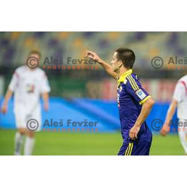 Mitja Viler in action during football match NK Maribor - NK Rudar Velenje, round 1 of Prva liga Telekom Slovenije 2014-2015, Ljudski Vrt, Maribor, 19.7.2014