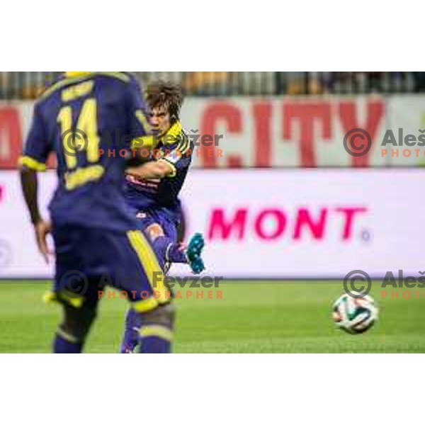 Damjan Bohar in action during football match NK Maribor - NK Rudar Velenje, round 1 of Prva liga Telekom Slovenije 2014-2015, Ljudski Vrt, Maribor, 19.7.2014