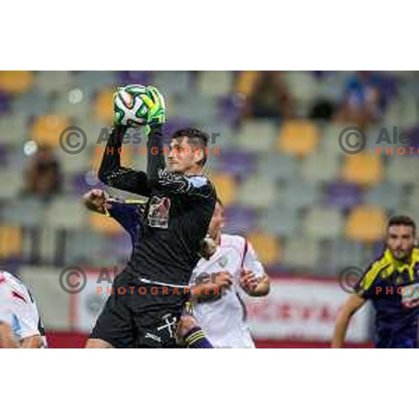 Matjaz Rozman in action during football match NK Maribor - NK Rudar Velenje, round 1 of Prva liga Telekom Slovenije 2014-2015, Ljudski Vrt, Maribor, 19.7.2014