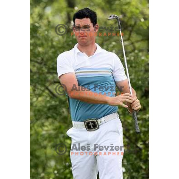 Matjaz Gojcic, first Slovenian Pro playing on Alps tour during practice session on Ptuj golf course, Slovenia on May 8, 2007