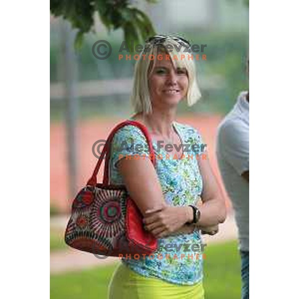 Jolanda Batagelj during second day of Slovenian National Athletics Championships in Celje on August 3, 2014