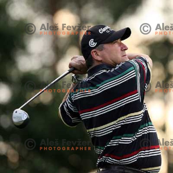 Gregor Vidmar na PRO-AM golf turnirju- Memorial Toneta Krusica v Arboretumu 17.5.2007. Photo by Ales Fevzer 